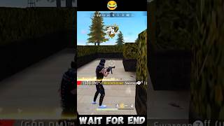 WAIT FOR END 😂  SKYDEMON freefire skydemon freefireshorts funny gaming shorts [upl. by Constancy]