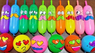 HOW TO MAKE CUTE SLIME WITH FUNNY BALLONS SATISFYING ASMR BALLONFUNNY BALLOON ASMR [upl. by Eillat]