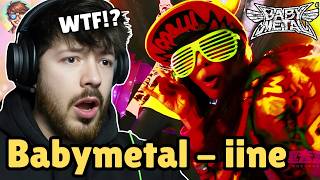 NEW FAN Reacts to BABYMETAL  Iine Music Video  REACTION Wsubs [upl. by Htbazile]