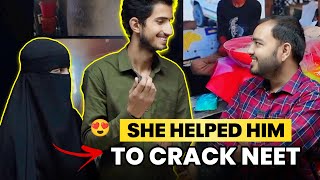 रोटी Seller Become Topper  She helped him to crack NEET😍 LIVE with ALAKH Sir in class [upl. by Ikkaj654]