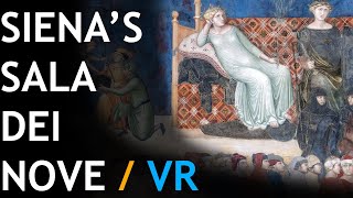 Lorenzettis quotGovernment Frescoesquot Siena VR overview [upl. by Larkins]