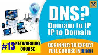 DNS Server Explained  Reverse amp Forward Lookup Hindi  Networking Course 13 [upl. by Yenal]