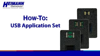 How To USB Application Set Heimann Sensor [upl. by Boeschen38]