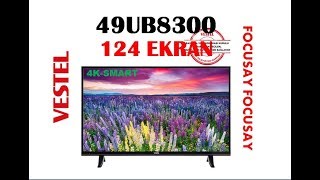 VESTEL 124 EKRAN 4K SMART LED TV KURULUMTANITIM [upl. by Nylirehs]