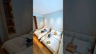 Design a Bedroom for 2 kids shorts asmr interiordesign [upl. by Schumer790]