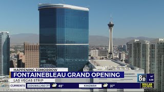 Fontainebleau opens Wednesday [upl. by Verger]