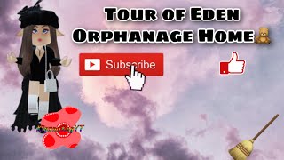 Tour of Eden Orphanage Home Silicones  ROBLOX EDEN ORPHANAGE HOME [upl. by Laeira877]