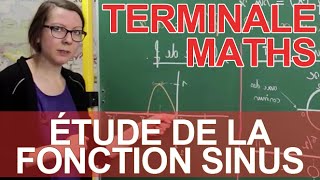 Étude de la fonction Sinus  Trigonométrie  Maths terminale  Les Bons Profs [upl. by Sibeal]