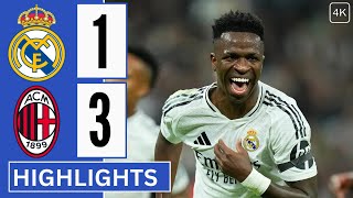 Real Madrid vs AC Milan 13 Extended Highlights amp All Goals  Champions League 2024 HD [upl. by Ariaz126]