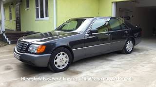 W140 1995 Mercedes S600 6 Liter V12 Walk around and features with sound [upl. by Leur514]