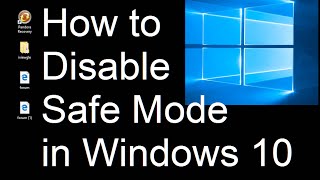 How to disable safe mode on startup in windows 11 and 10 1 simple step [upl. by Nivrehs]