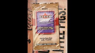 ORIGINAL 2000 2002200 Fleer Genuine basketball pack [upl. by Attikram]