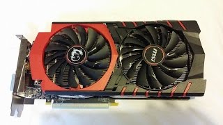 MSI GTX 970 Gaming 4G Unboxing amp Overview [upl. by Olnay]