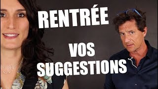 Rentrée  vos suggestions pour être au top cette année   Les Bons Profs [upl. by Ycak]