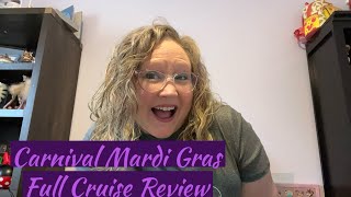 Carnival Mardi Gras Cruise Review [upl. by Simsar]