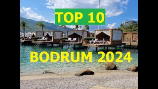 TOP 10 BEST 5 STAR HOTELS BODRUM TURKEY 2024 [upl. by Ynatterb208]