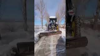 Process of Snow Removal from Roads  Unique tools to boost efficiency and streamline work [upl. by Aynekal410]