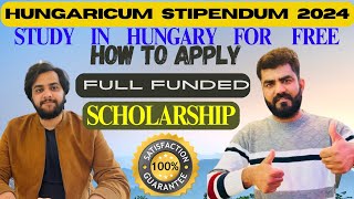 STIPENDIUM HUNGARICUM SCHOLARSHIP 2024 You could be next stipendium studyinhungary scholarship [upl. by Hegarty]