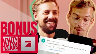 Fvcking Maschine Joko amp Klaas kommentieren Kommentare  BONUSCLIP  Joko amp Klaas gegen ProSieben [upl. by Shelagh]