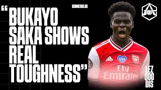 Why Bukayo Saka is tougher than you think [upl. by Nrojb]