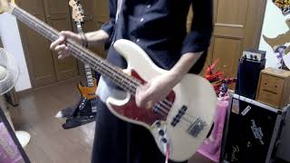 Atlantico Blue  佐咲紗花 Bass cover [upl. by Doralin]