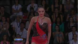 Evgenia Kanaeva Clubs AA Final World Championships 2011 [upl. by Eirahcaz]