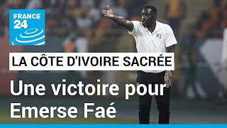 CAN 2024  La Côte dIvoire championne une victoire pour Emerse Faé • FRANCE 24 [upl. by Repohtsirhc170]