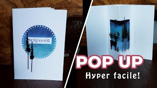 Idées et astuces carterie et scrapbooking  Carte Pop Up [upl. by Attenwad294]