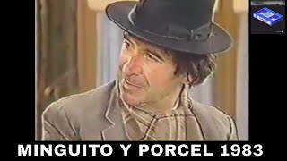 Minguito y Porcel mano a mano 1981 Polémica en el Bar [upl. by Anyat561]