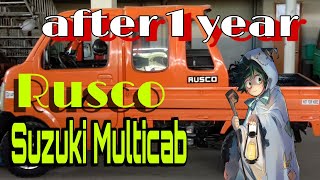 Rusco Suzuki Multicab Review after 1 year kmusta na nga ba [upl. by Nur250]