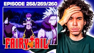 NATSU STING ET ROGUE VS LE ROI DES ENFERS  REACTION EPISODES 258260 FAIRY TAIL [upl. by Bixler]