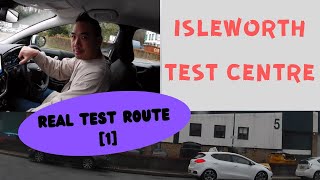 Isleworth Driving Test Centre  REAL Test Route 1  Full Commentary [upl. by Ruenhs]