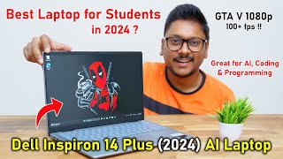 Best AI Laptop for Students🤔 Dell Inspiron 14 Plus 2024 Review [upl. by Cordi]