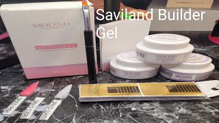 Saviland Builder Gel Set Swatching [upl. by Thalia]