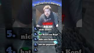 Hat Haare am Kopf 😭 memes deutschememes top5 drachenlord deutsch shorts [upl. by Pubilis370]