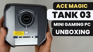 AceMagic Tank 03 Mini Gaming PC  Unboxing and Handson [upl. by Ginelle719]