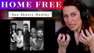 Home Free Goes Sea Shanty Vocal ANALYSIS of some much needed a cappella [upl. by Ilojna]