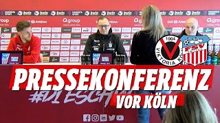 FSV TV  AUSBLICK  Pressekonferenz vor dem Auswärtsspiel beim FC Viktoria Köln [upl. by Goeselt]