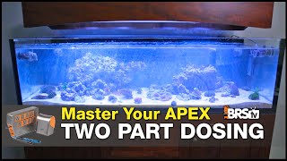 How to Make Reef Tank 2Part Dosing Smarter Safer and More Reliable  Neptune Apex Setup Guide [upl. by Kopaz]