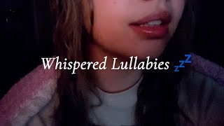 ASMR Lofi Whispered Lullabies 💤 [upl. by Fatsug742]