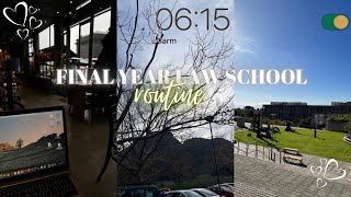 vlog final year university exam routine amp how to prepare for exams  uct law school 🤍 [upl. by Janella]