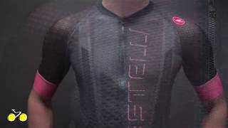 🎥 Cuissard Evoluzione2 Maillot Climbers2 2019 Castelli  Materielvelocom [upl. by Eetnahs]