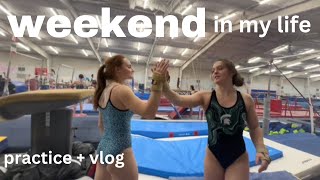 Weekend in the Life of a lvl 10 Gymnast  practice friendsgiving shopping [upl. by Demetrius]