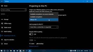 Windows 10 settings System Project to this PC option what it does and how to works [upl. by Lindahl151]