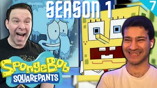 SB129 Was CRAZY  Spongebob Squarepants Reaction  Season 1 Part 7 FIRST TIME WATCHING [upl. by Dickson]