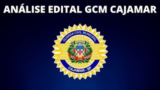 Análise Edital concurso GCM Cajamar 2022 [upl. by Nepean719]