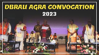 dbrau convocation 2023  agra university convocation  dbrau [upl. by Edea130]