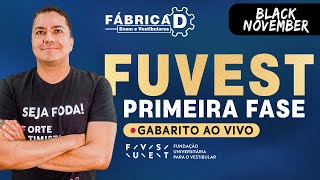 Gabarito FUVEST 2025 1ª FASE – Correção de prova AO VIVO [upl. by Nevarc]