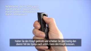 Nicorette Spray Anwendungsvideo [upl. by Aiasi]