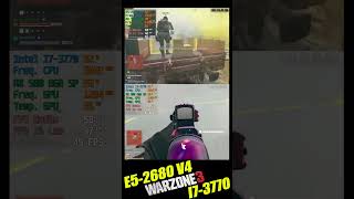 VITÓRIA  WARZONE 3  i7 3770 vs E5 2680 V4  RX 580 [upl. by Wayolle]